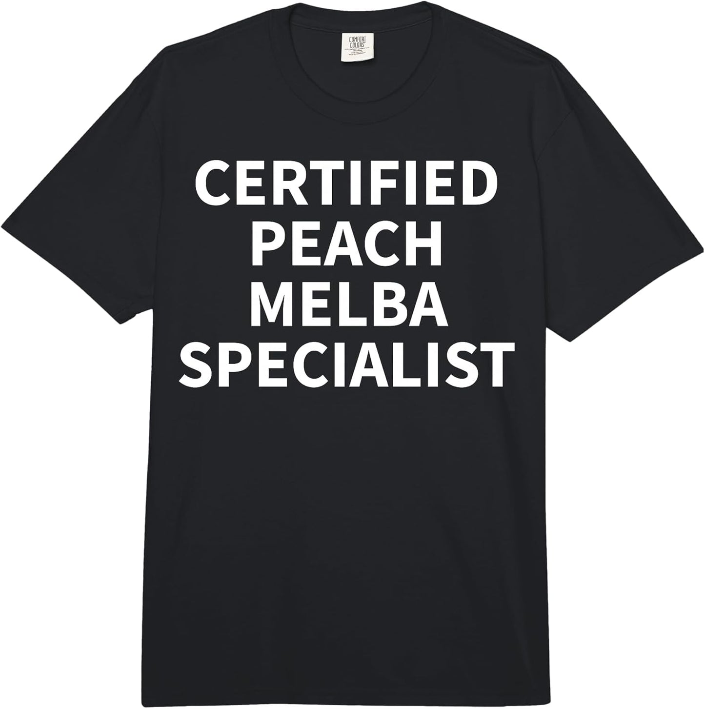 Cool Peach Melba Humor Quote Merch