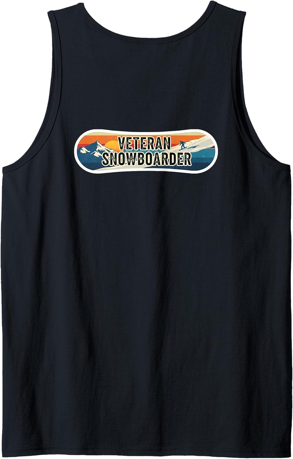 Veteran Snowboarder Vintage Snowboard Retro Merch