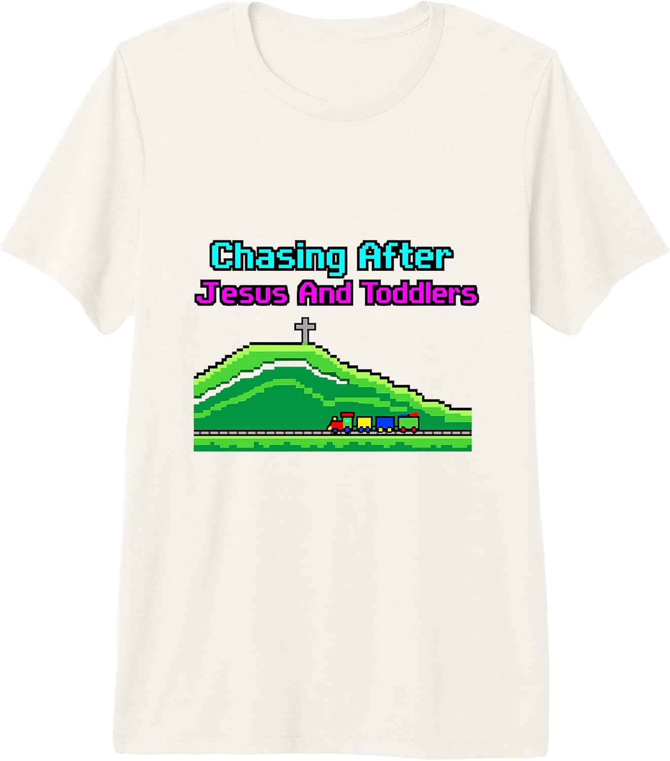 Funny Christian Parents Faith Pixel Art Gamer