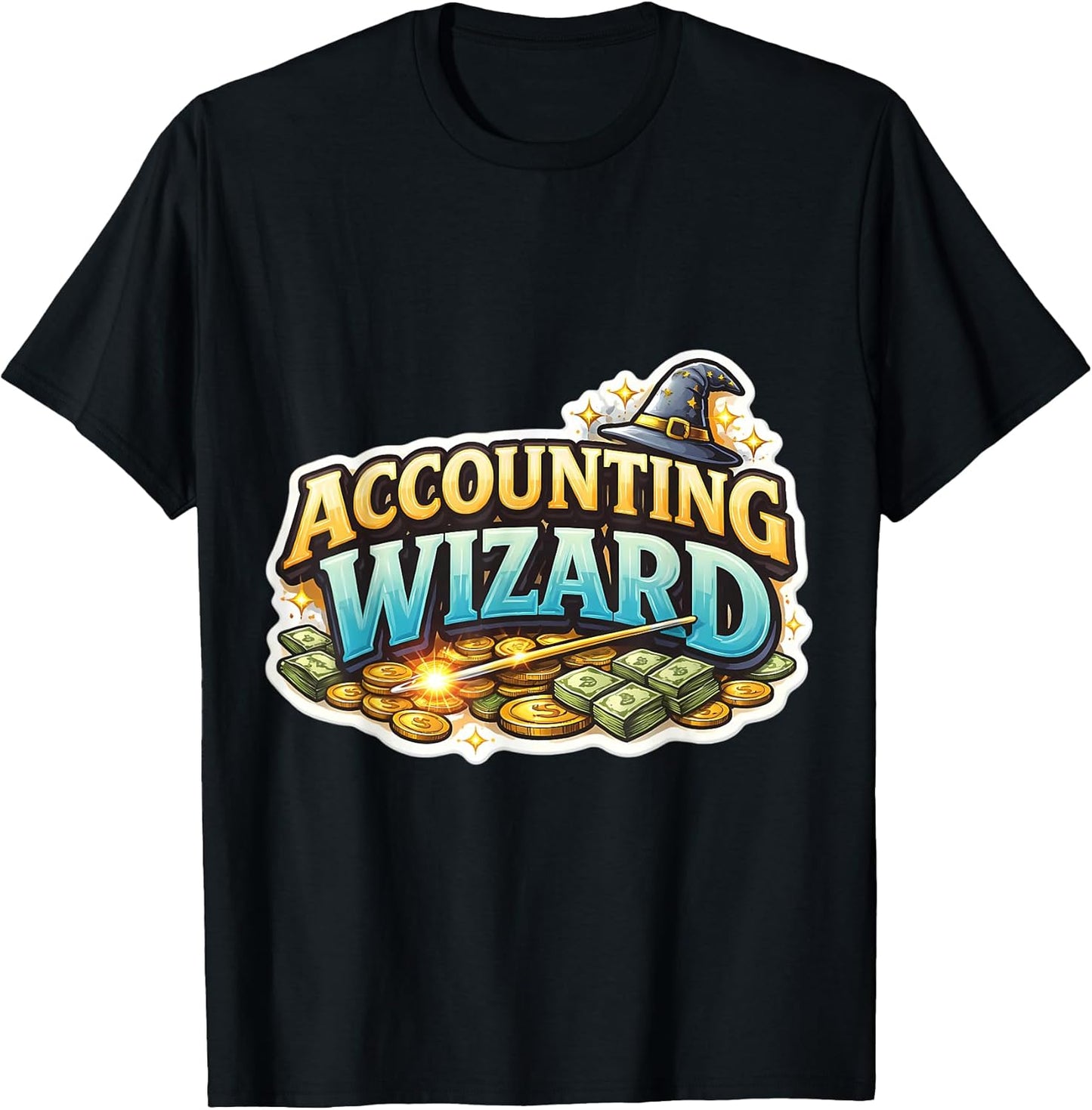 Funny Accounting Wizard Accountant CPA Joke Merch