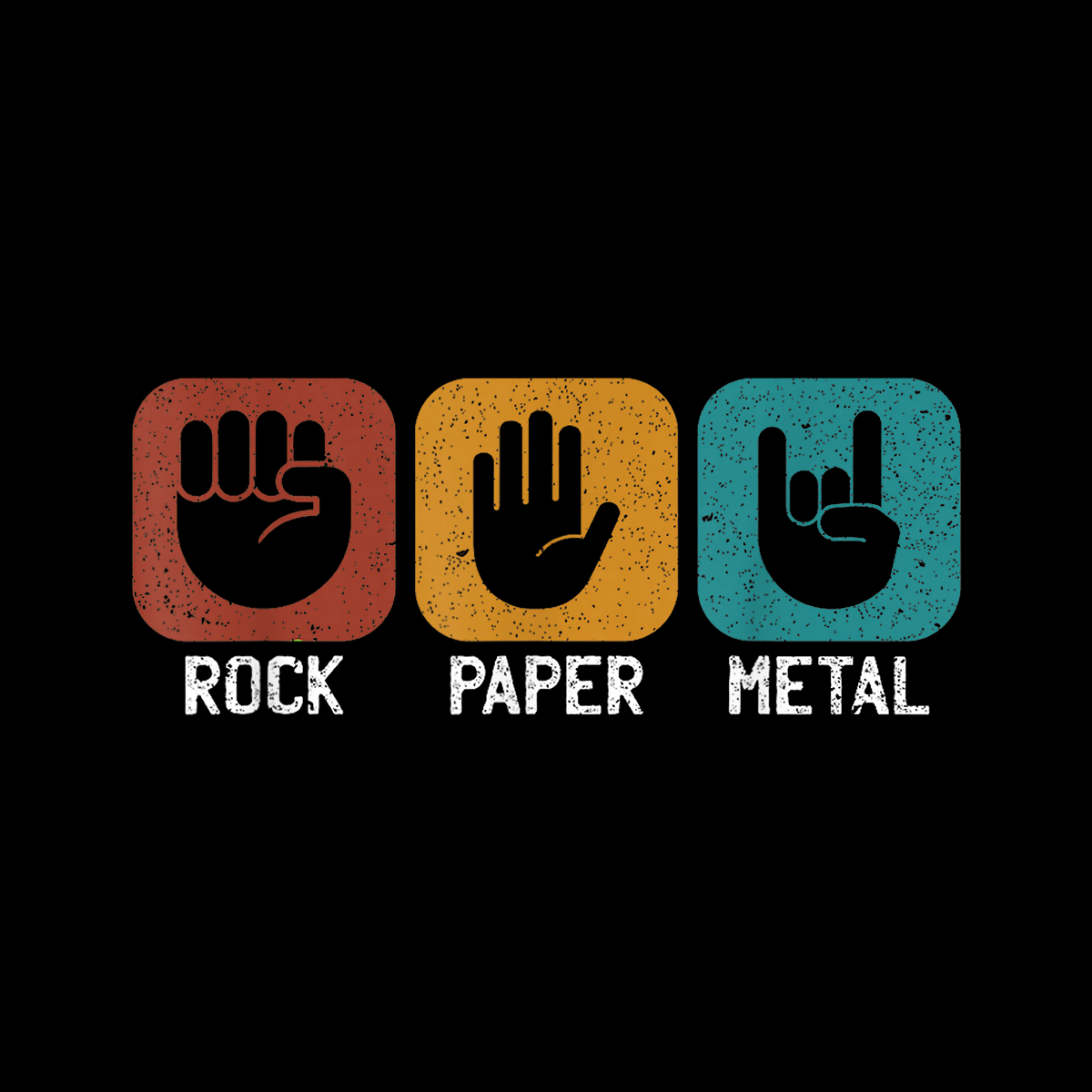 Rock Paper Metal Baby One-Piece