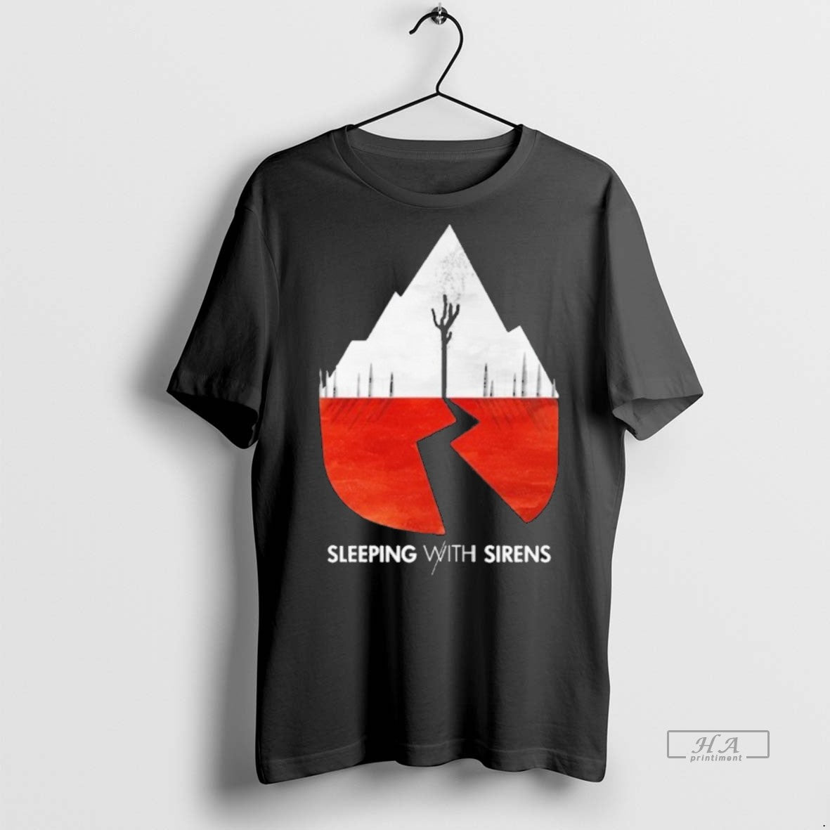 Official Trendy Sleeping With Sirens With Ears To See And Eyes To Hear Album Tee