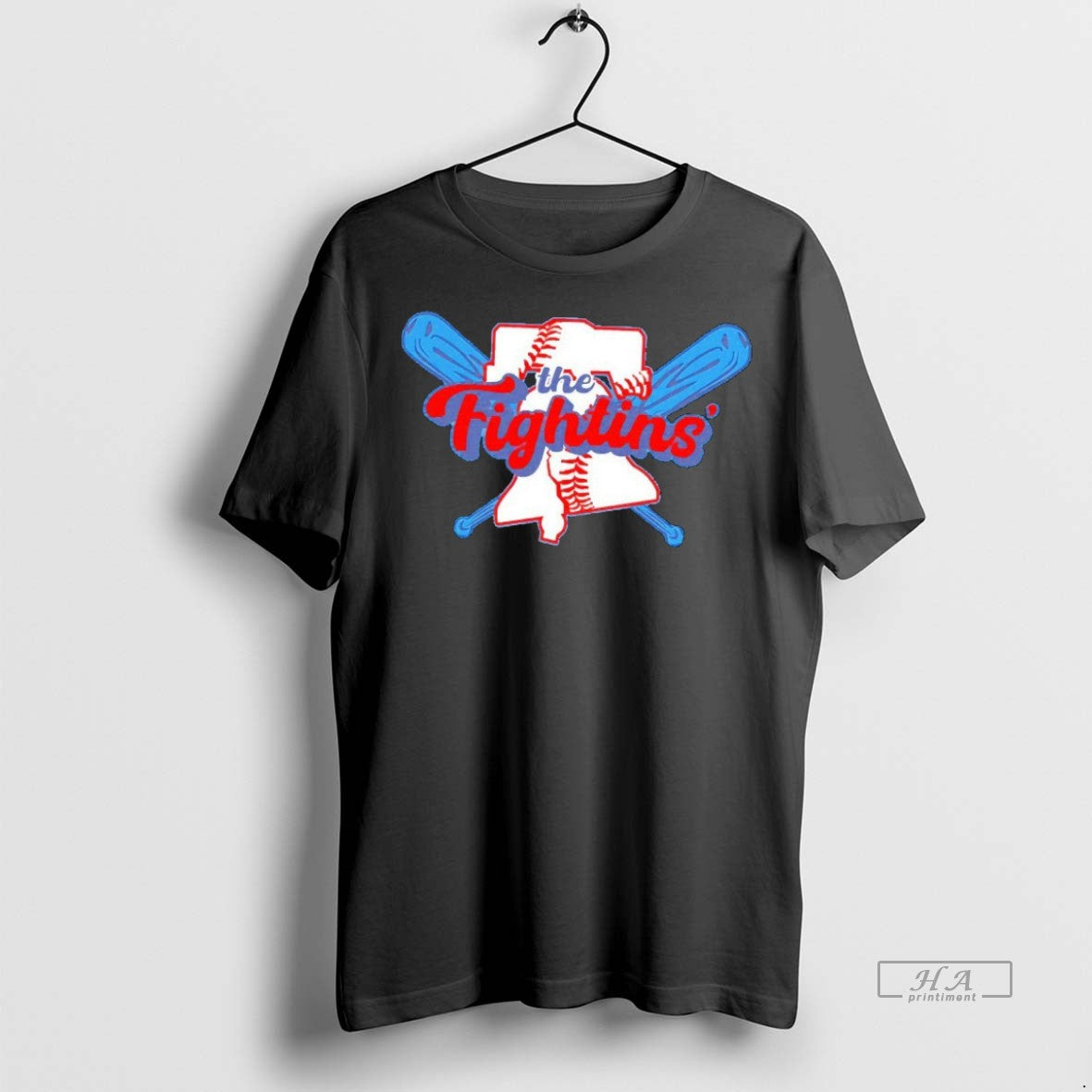 Official Trendy The Fightins Philadelphia Phillies Postseason Blackshirt Tee Sweater