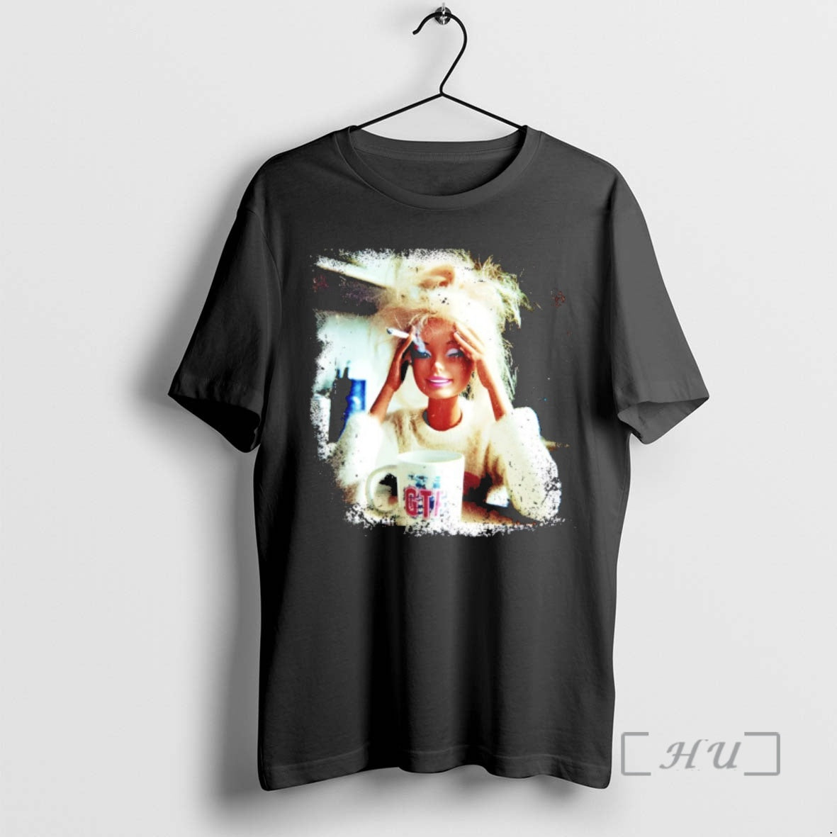 Officials Barbie Smoking Doll Face Funny Meme
