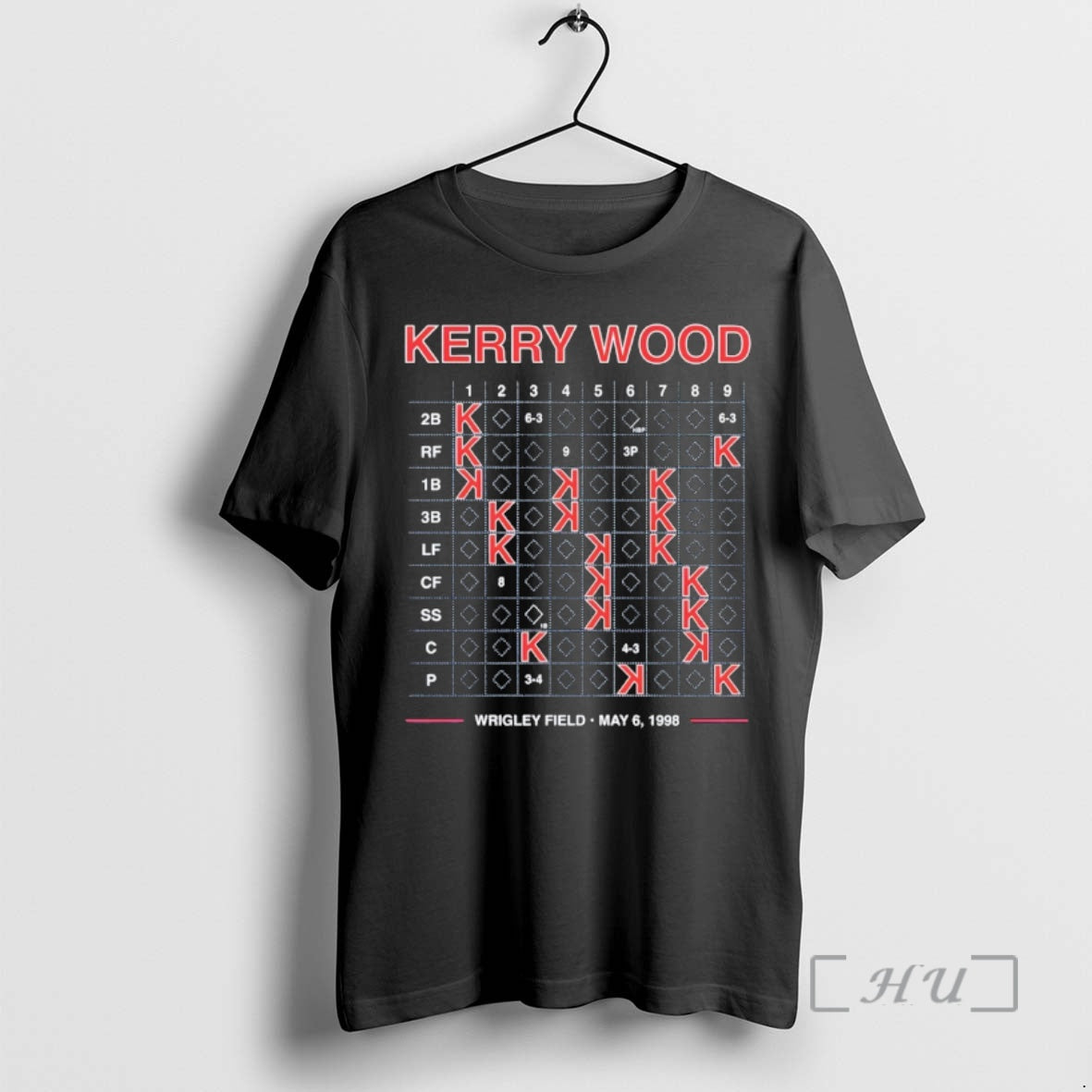 Officials Kerry Wood Chicago Cubs Baseball Wrigley Field May 6 1998 Premium T Shirts Sweater