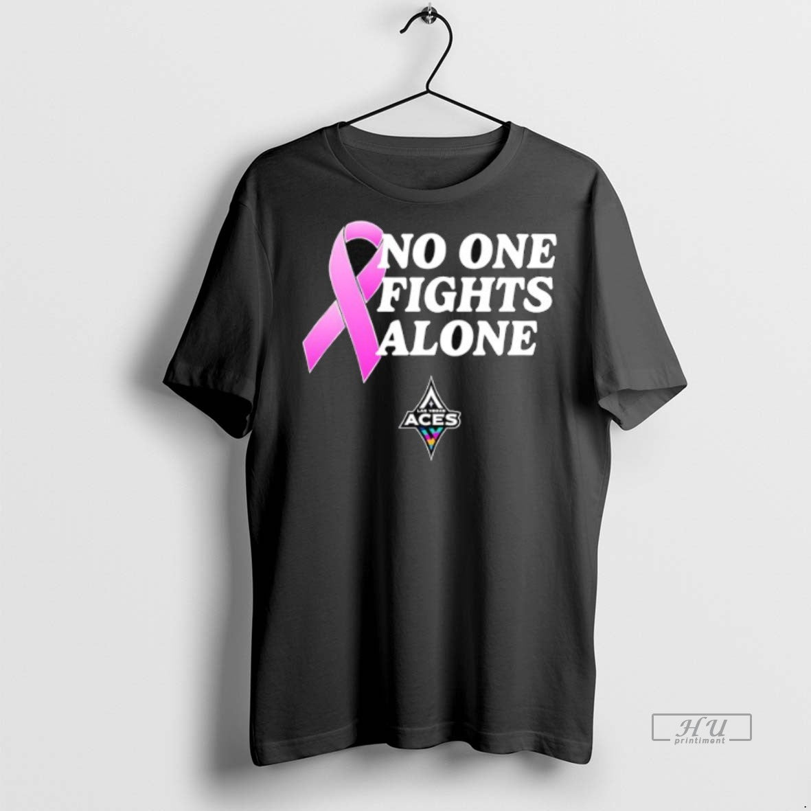 Officials Las Vegas Aces Basketball No One Fights Alone Wnba Champions 2025 Tee Shirt Sweater
