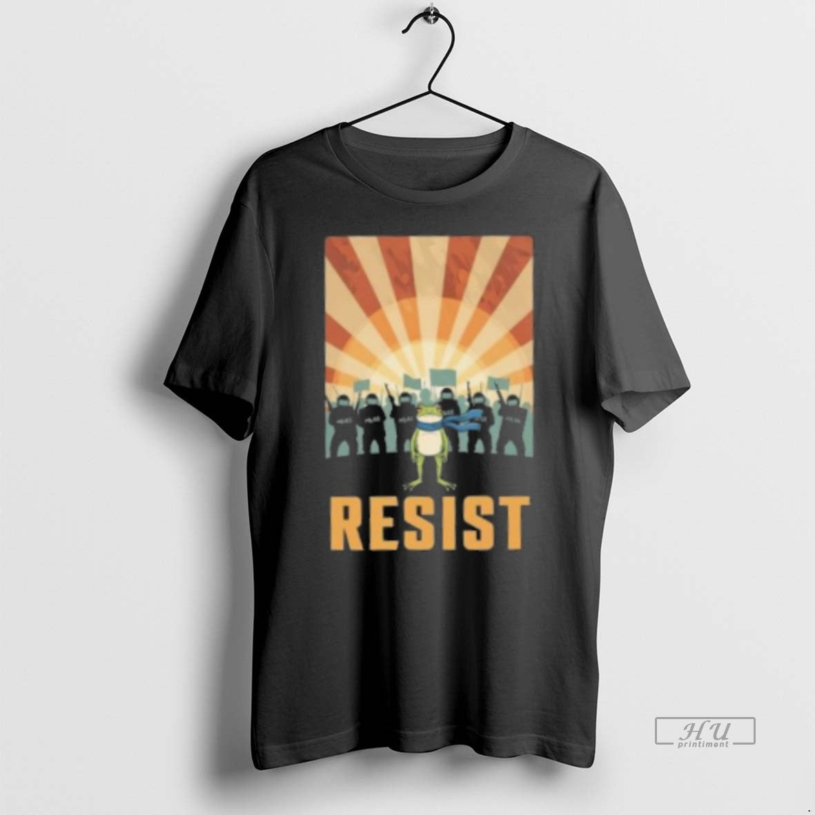 Officials Resist Portland Frog Resist I Stand With Frog Protest 2025 Tee Shirt Sweater