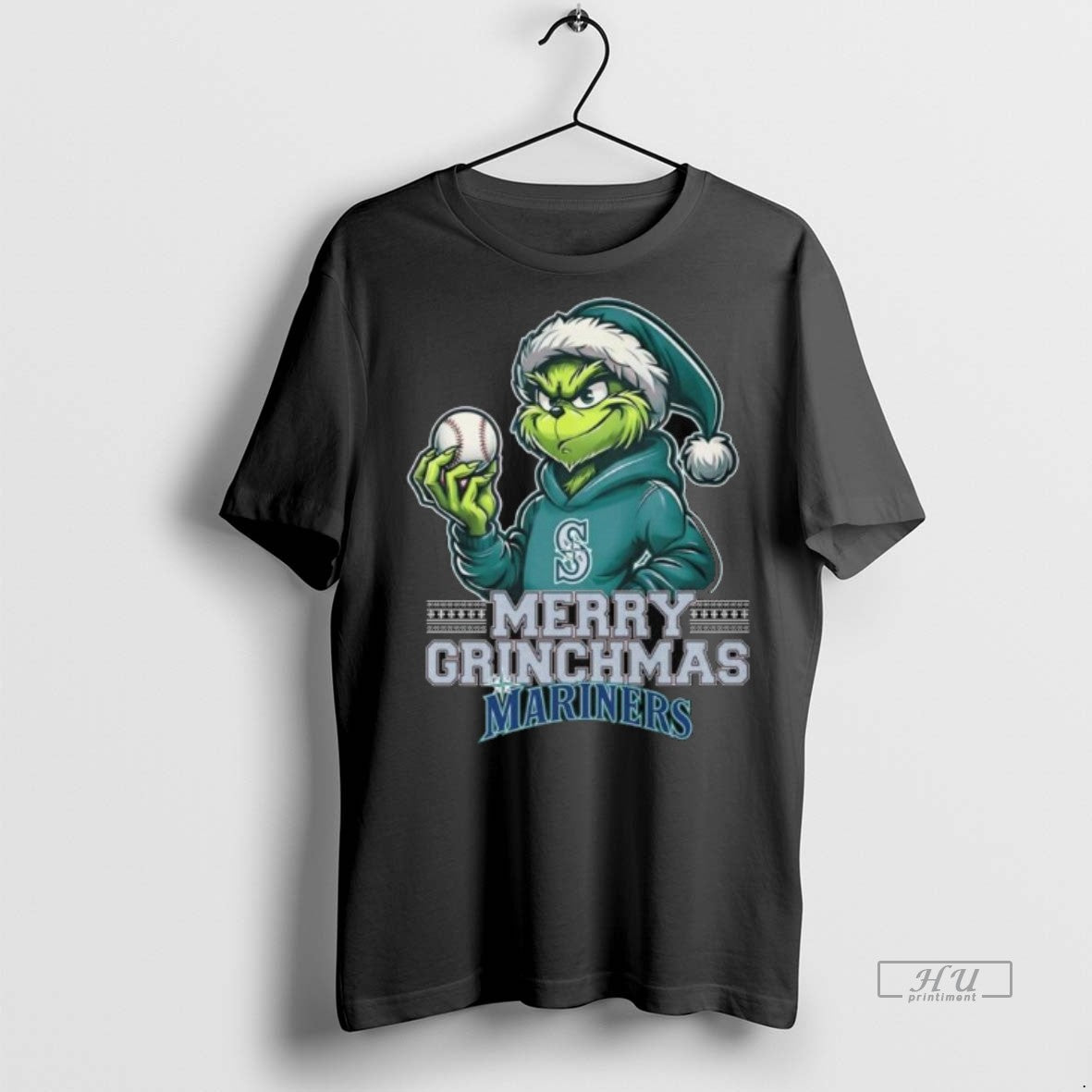 Officials Trending The Grinch Merry Grinchmas Seattle Mariners 2025 Long Sleve Tee Shirt Sweater
