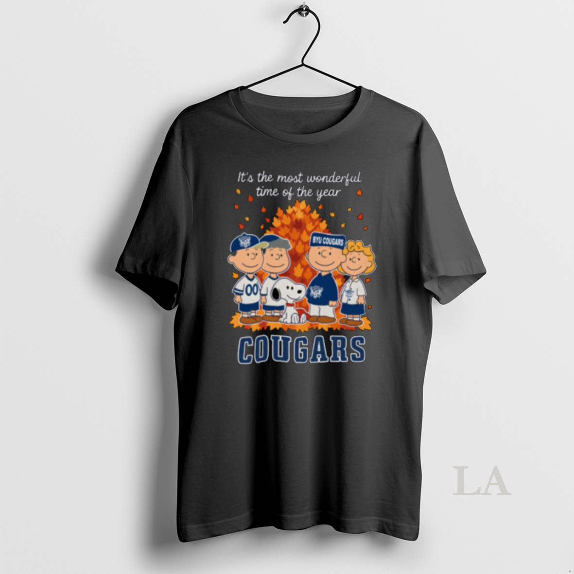 Original Byu Cougars X Peanuts Fall Its The Most Wonderful Time Of The Year