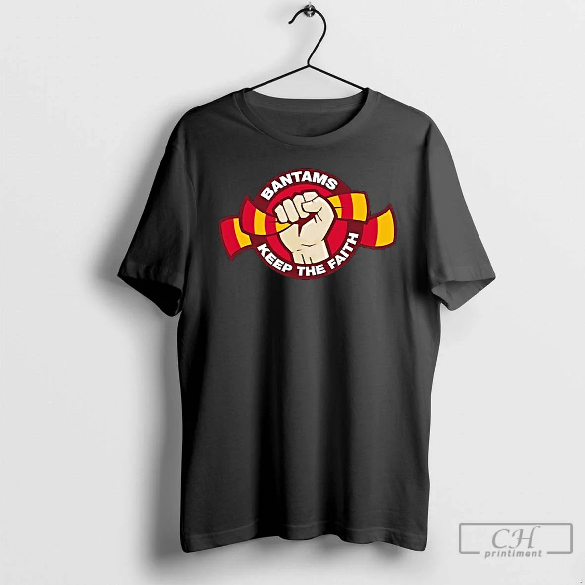 Premium Bantams Keep The Faith Hand T Shirts