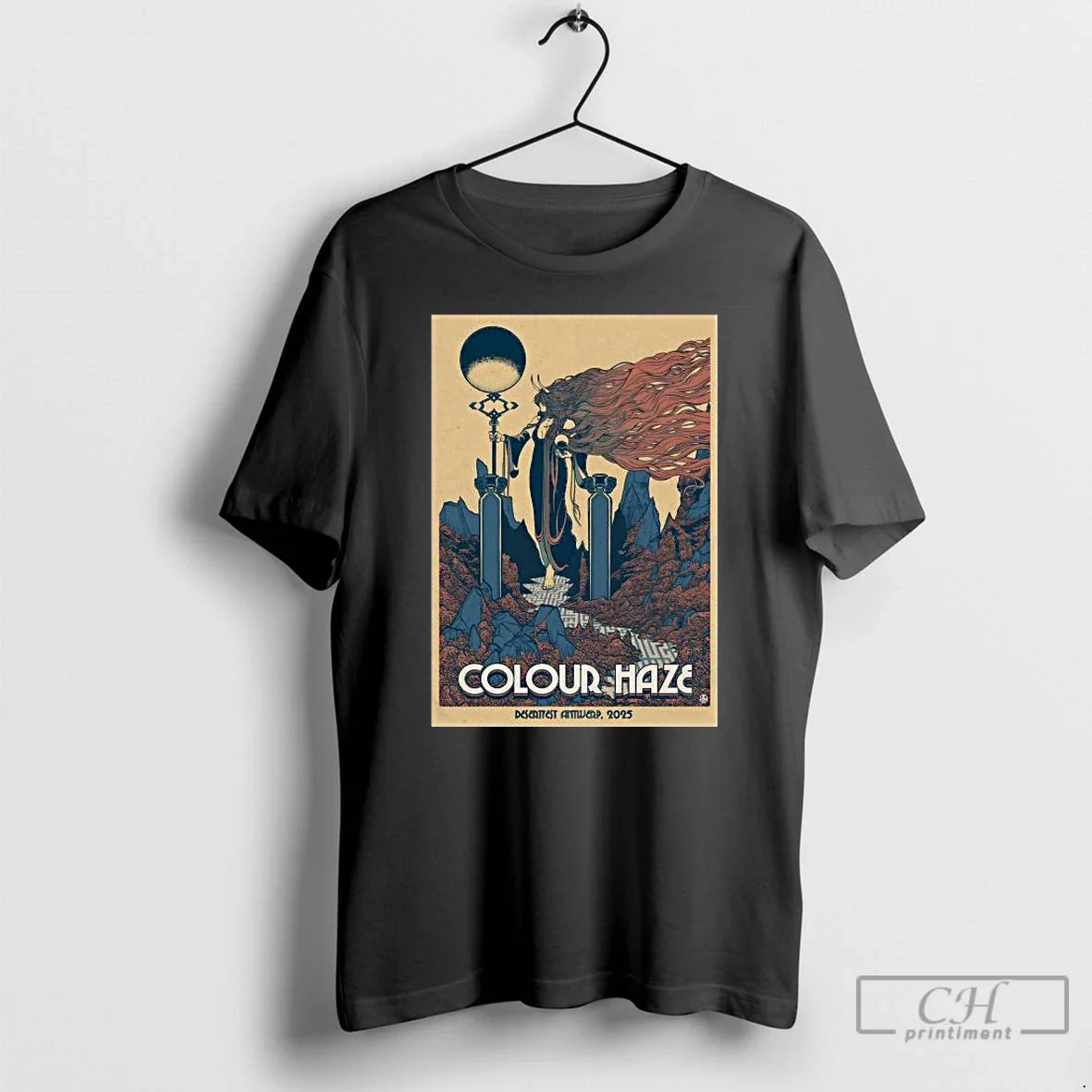 Premium Colour Haze 2025 Desertfest Antwerp October 18 2025 Long Sleve T Shirts