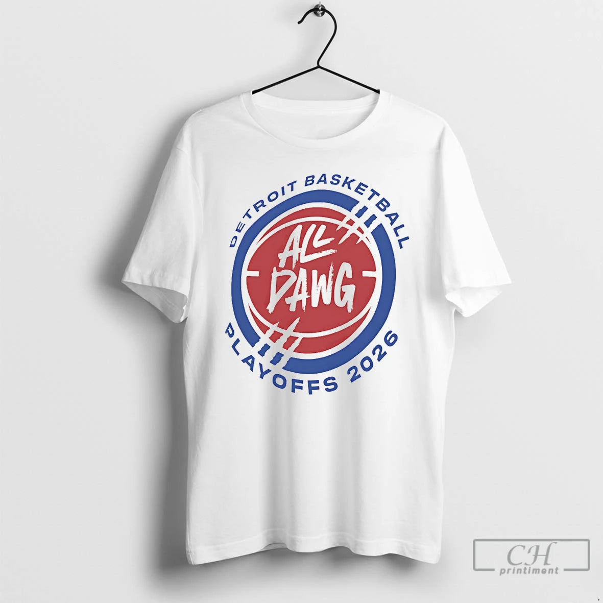 Premium Detroit Pistons All Dawg Detroit Basketball Playoffs 2026