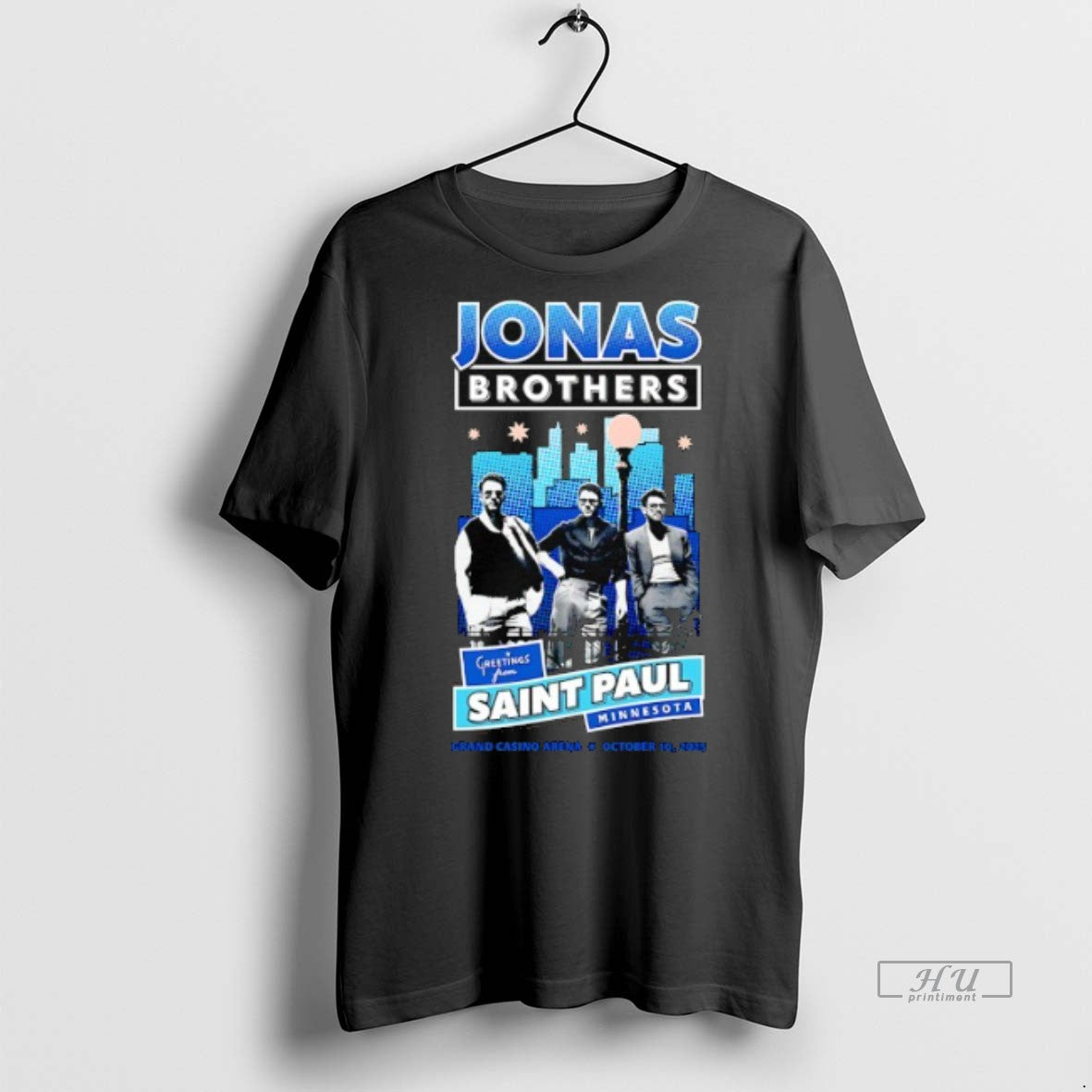 Viral Jonas Brothers Greetings From Your Hometown Saint Paul Minnesota 2025 Tee Shirt Sweater