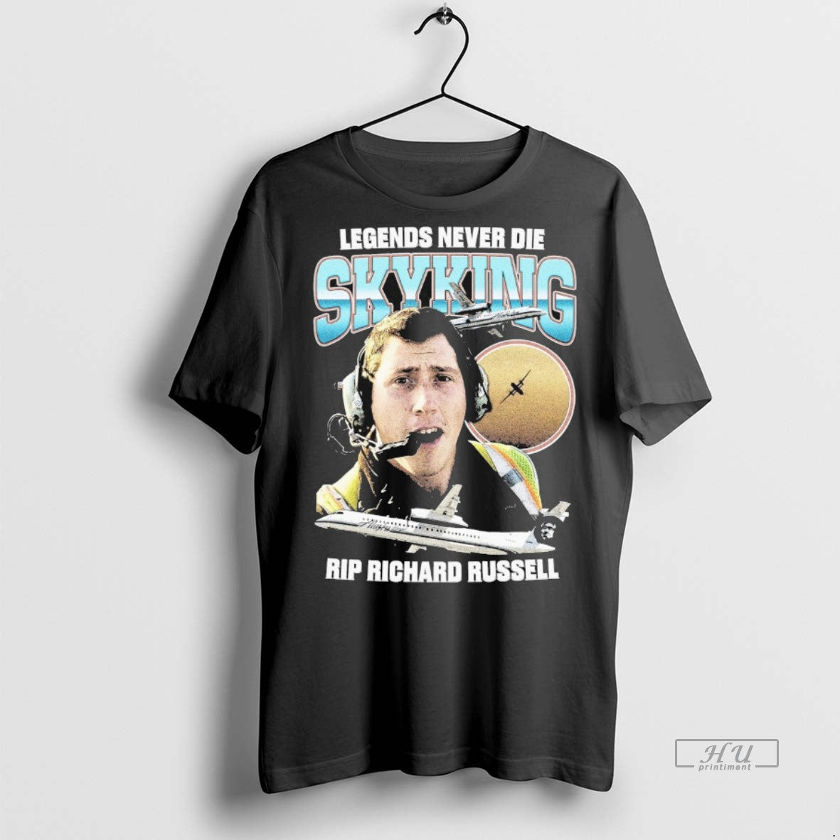Viral Legends Never Die Skyking Rip Richard Russell Tee Shirt Sweater