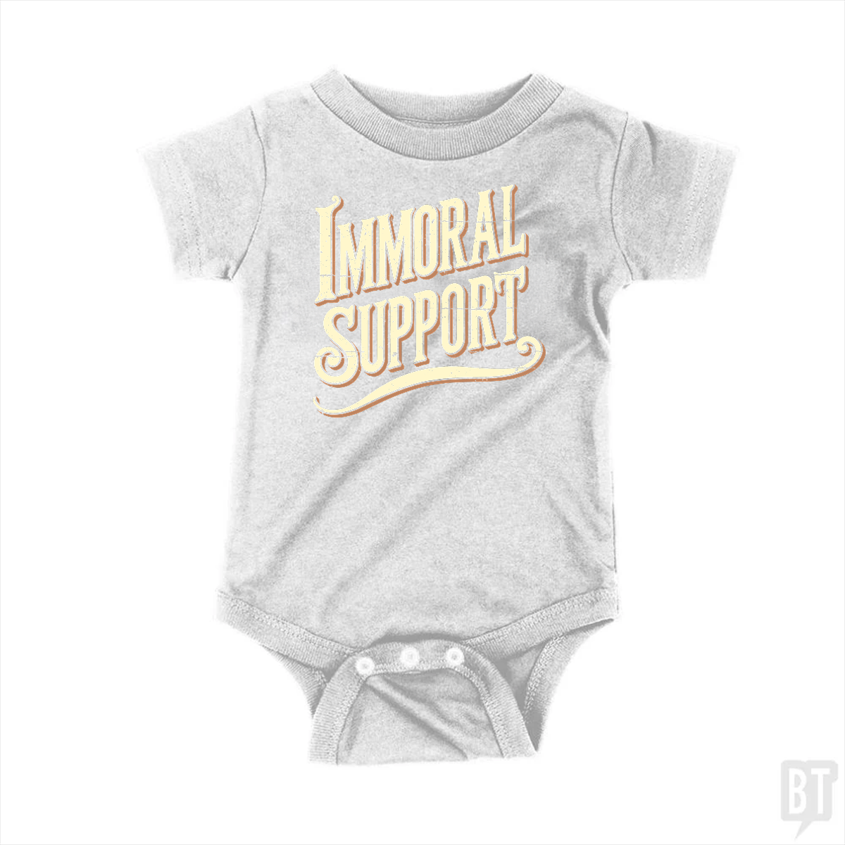 Immoral Support Baby One-Piece