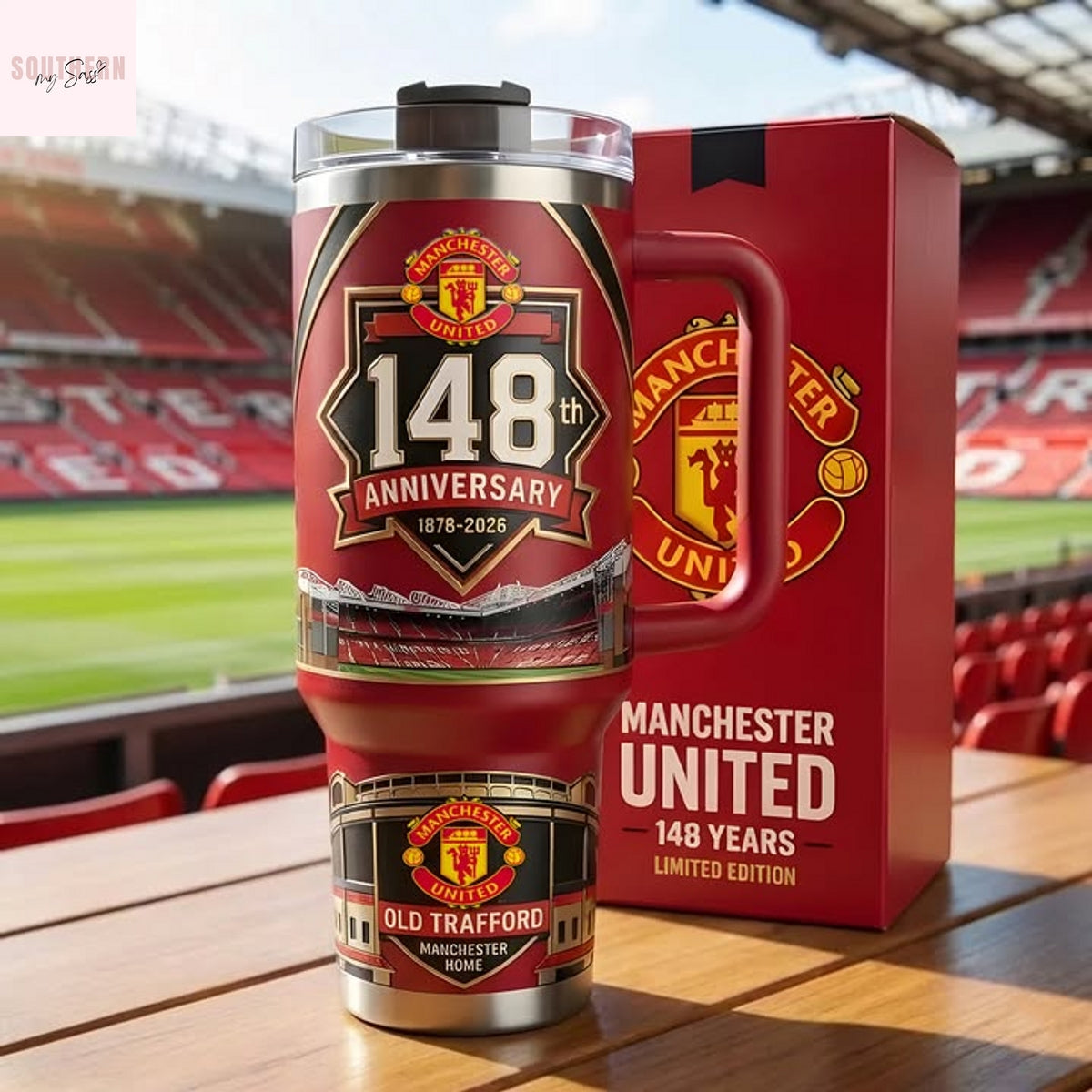 Manchester United 148th Anniversary Commemorative Tumbler