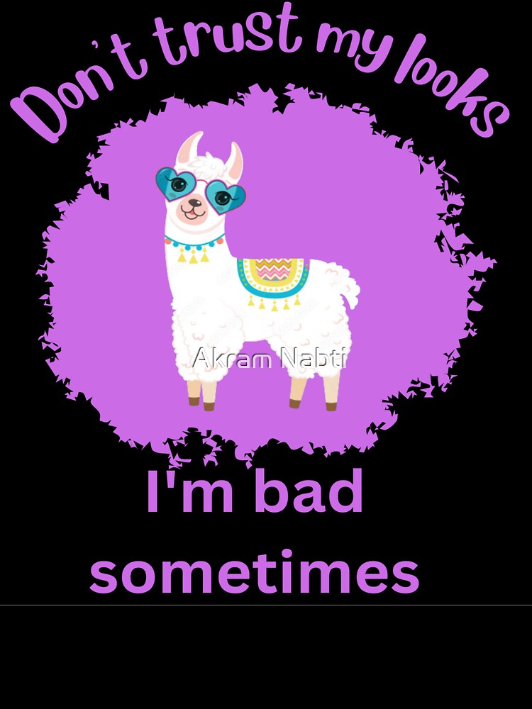 llama T-Shirt llama slogan T-Shirt -funny llama slogan T-Shirt Gift T-Shirt Best llama slogan T- Shirt llama slogan T-Shirt by Akram Nabti