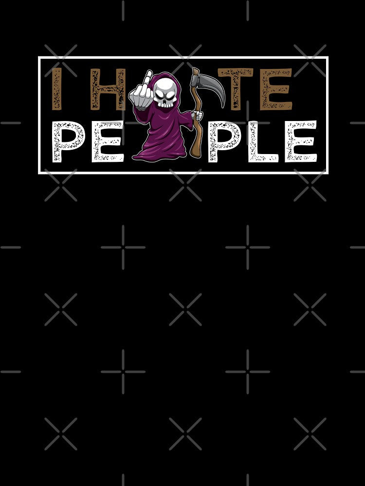 I Hate People Grim Reaper Sarcasm by anziehend