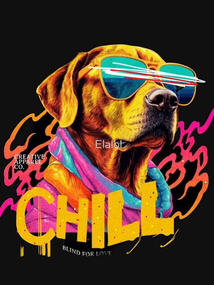 Classic Dog T-Shirt by Elalol