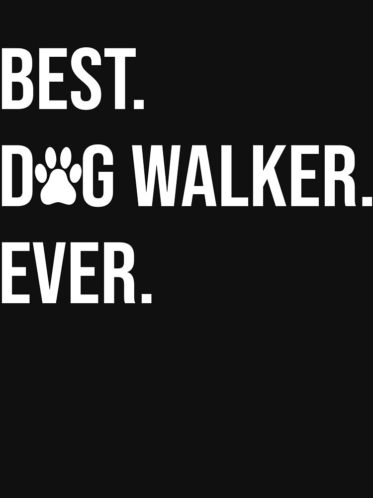 best dog walker ever gift dogs walking by alaechamlal