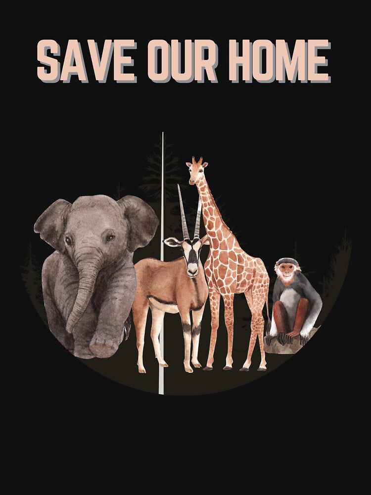 World Wildlife Day Save Our Home Love Nature and Animals by BeeClassyDesign