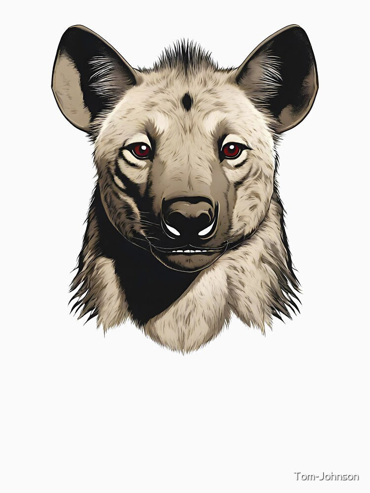 Wild Hyena Portrait 2 by Tom-Johnson