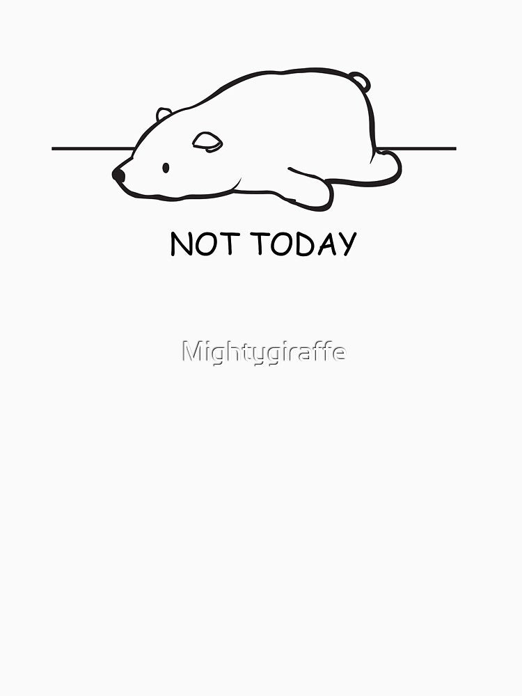 Lazy Bear by Mightygiraffe