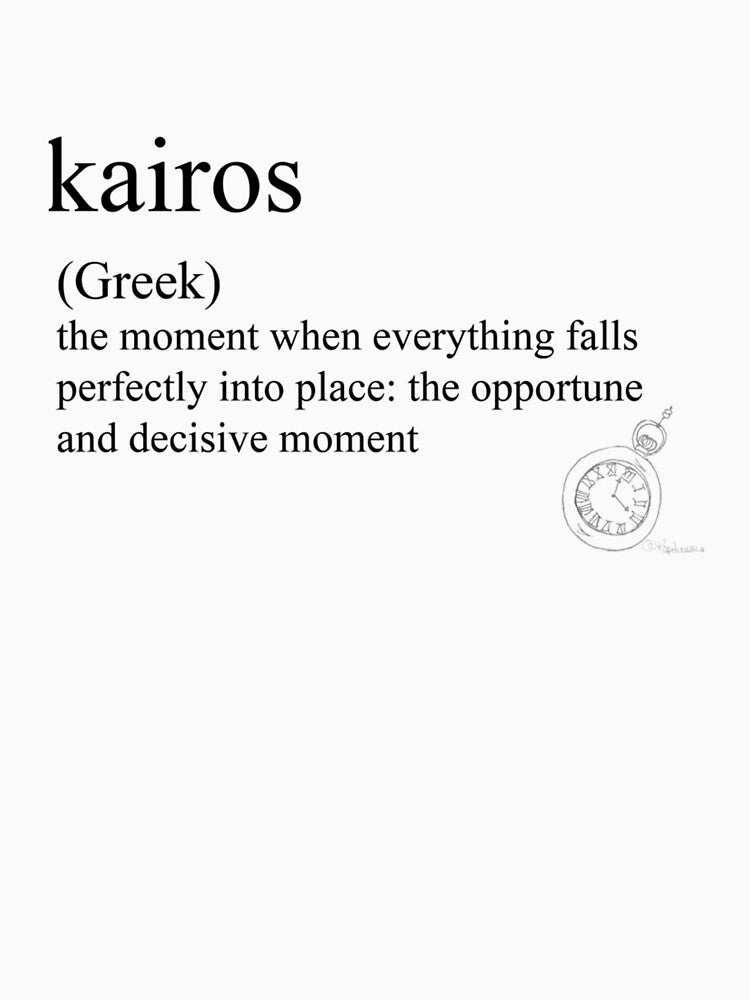Kairos Greek statement tees accessories by LinhNguyenLtres