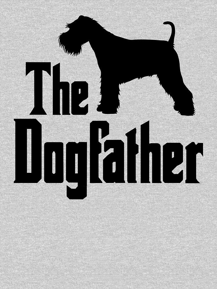 The Dogfather - Miniature Schnauzer, funny dog gift idea by HEJAshirts