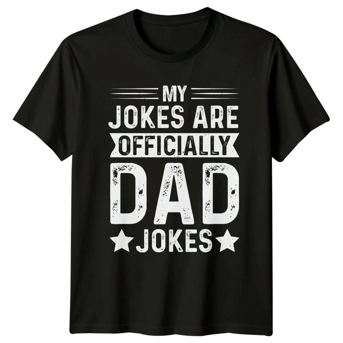 My Jokes Are Officially Mens T-Shirt Dad Jokes Fathers Day Gift For Him