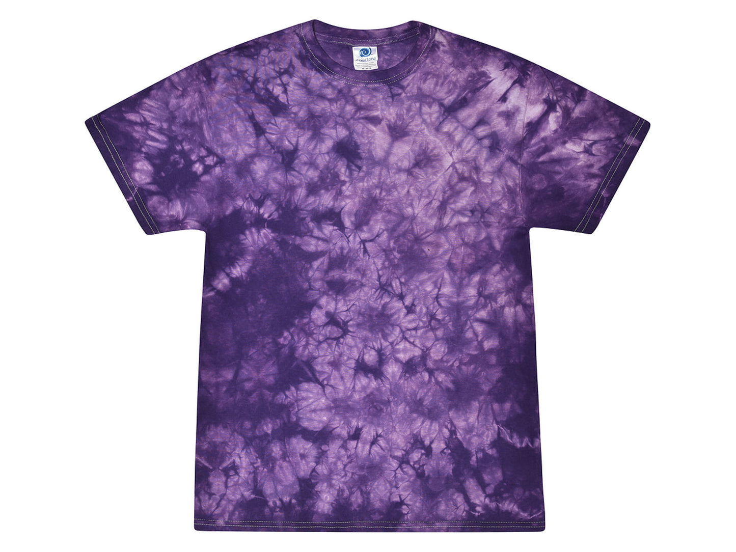 Purple Crystal T-Shirts Adult S - 3XL 100% Pre-Shrunk Cotton Short Sleeve
