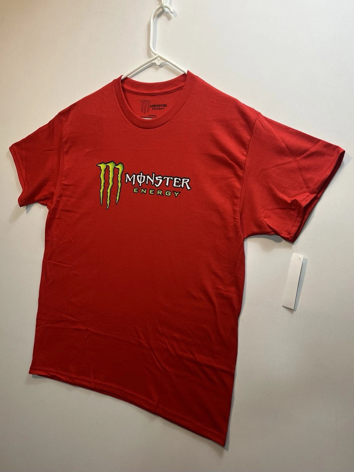 Monster Energy Drink Unleash The Beast Red T-Shirt (Adult Sizes) New Condition