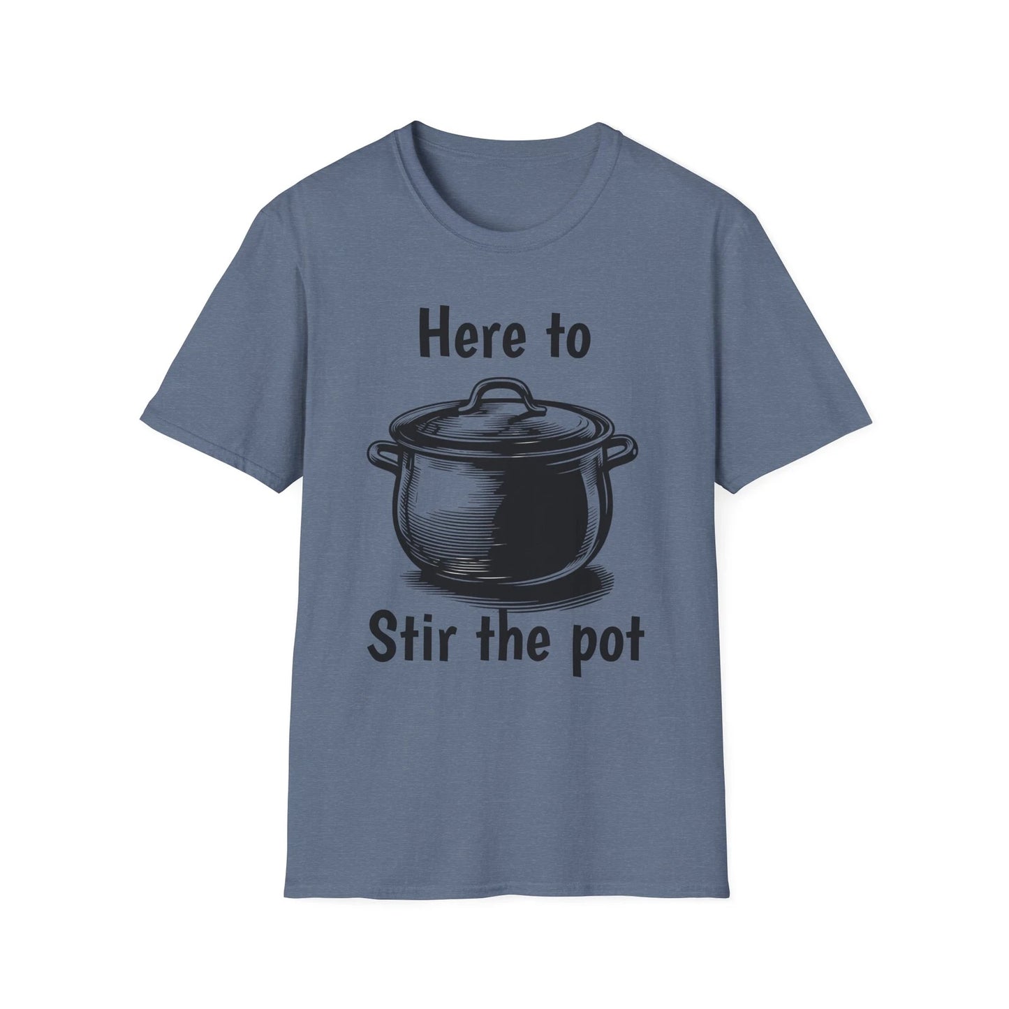 Thanksgiving Stir The Pot Unisex Softstyle T Shirt Funny Turkey Day Season