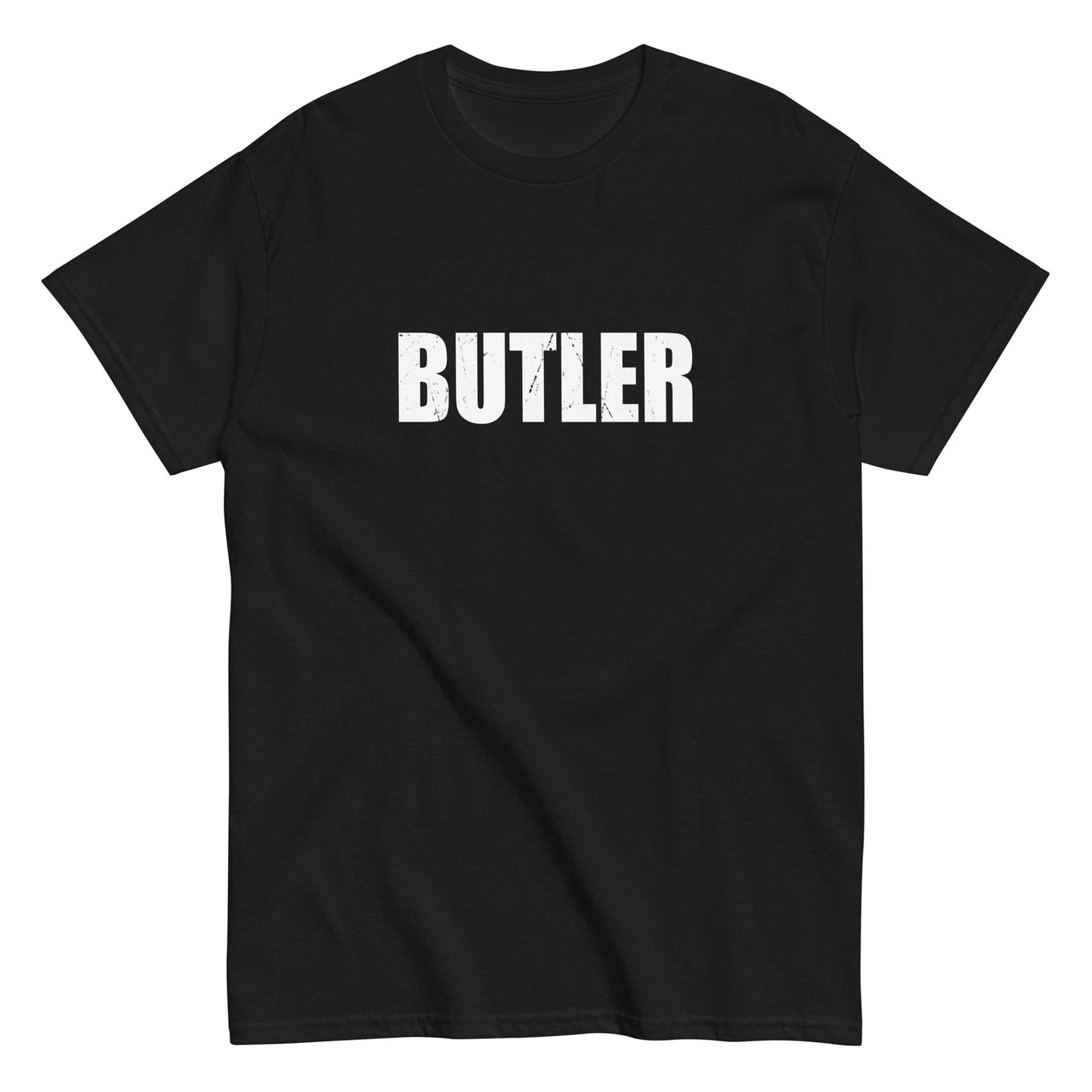 Butler Halloween Lazy Easy Costume Funny Cute Job Career T-Shirt New Graphic Men