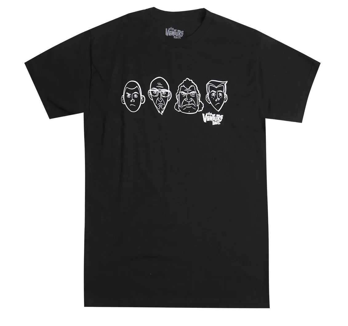 The Venture Bros. Officially Licensed Black Unisex T-Shirt, Official Merch