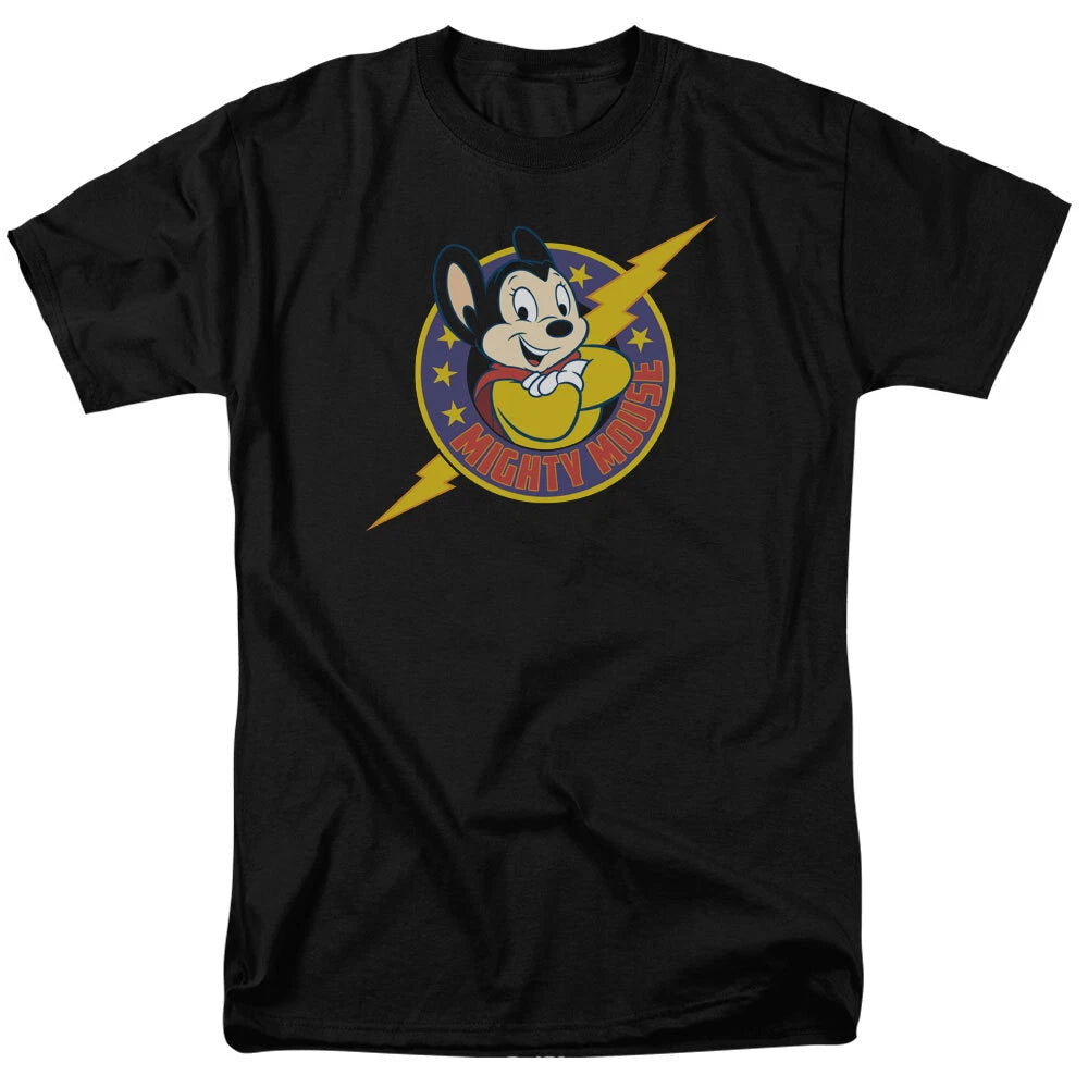 Mighty Mouse Mighty Hero Men’s T-Shirt S-5XL Officially Licensed Cartoon Tee