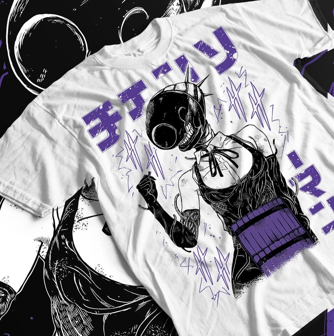 Chainsaw Man Makima Power Aki Denji Anime Gift Tee, Unisex Reze Shirt