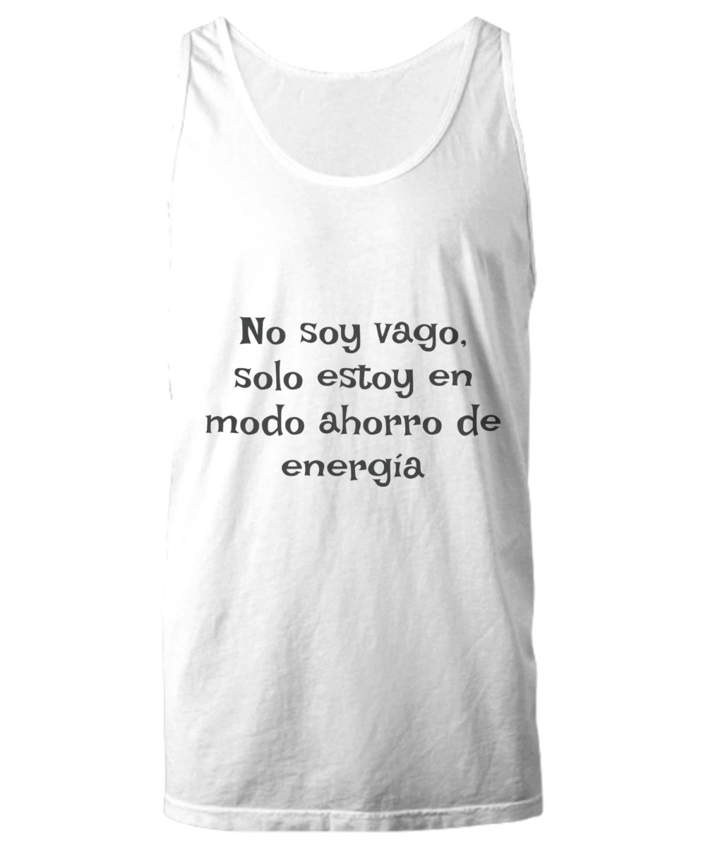 Funny Top design - I'm not lazy just recharging - Unisex Top - Unisex Tank Top