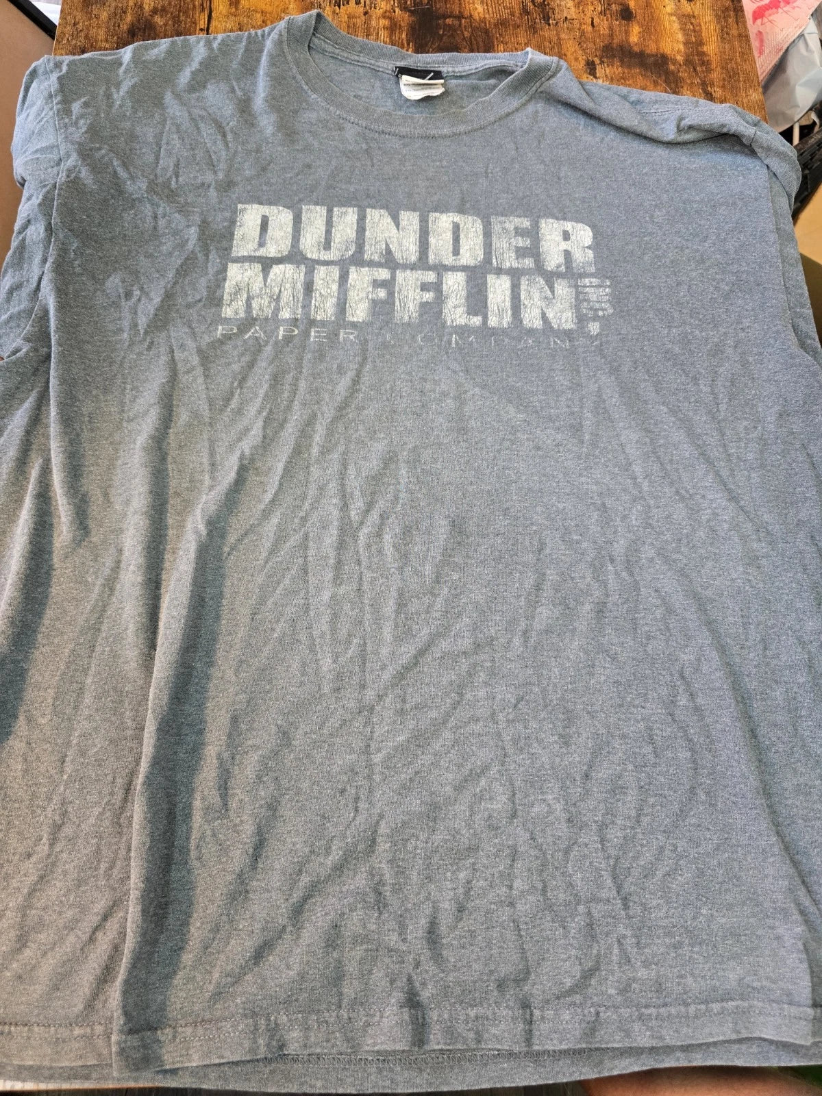 THE OFFICE Dunder Mifflin Paper Company Promo Tee Men’s XL Official TV Vintage