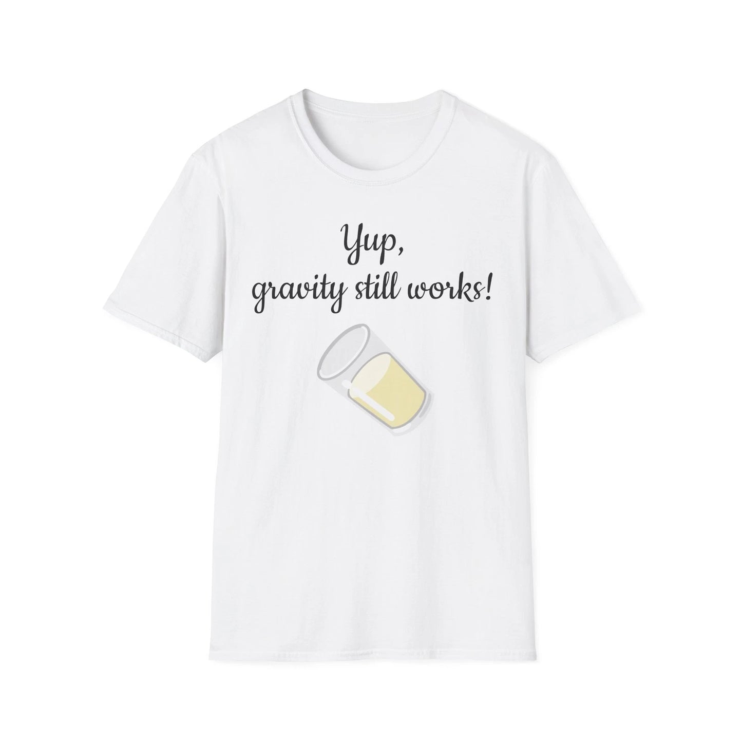 Funny Gravity T-Shirt, Unisex Tee for Beer Lovers, Party Shirt, Gag Gift, Casual