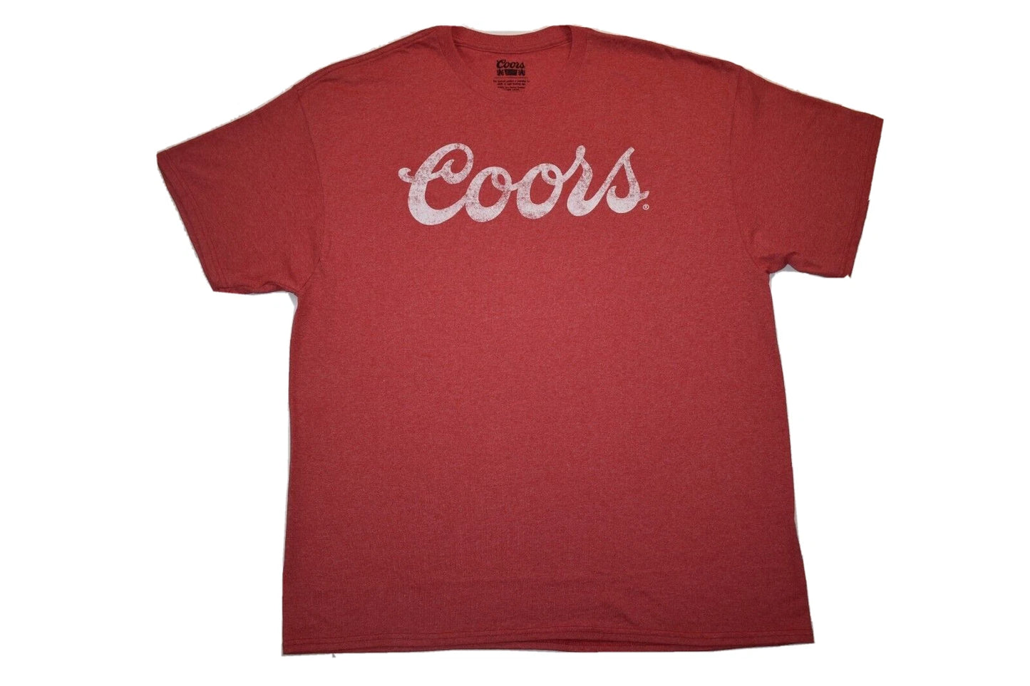Coors Mens Coors Beer Distressed Logo Shirt New S, M