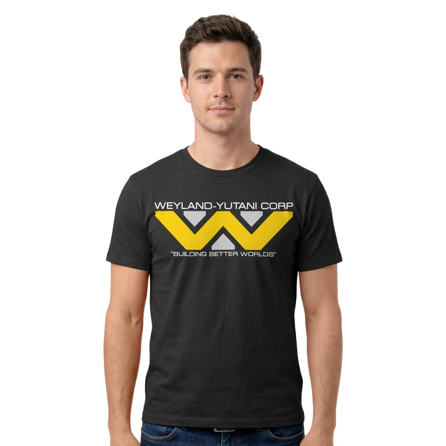 Weyland-Yutani Corp T-shirt | Building Better Worlds Alien Film Corp Space Tee