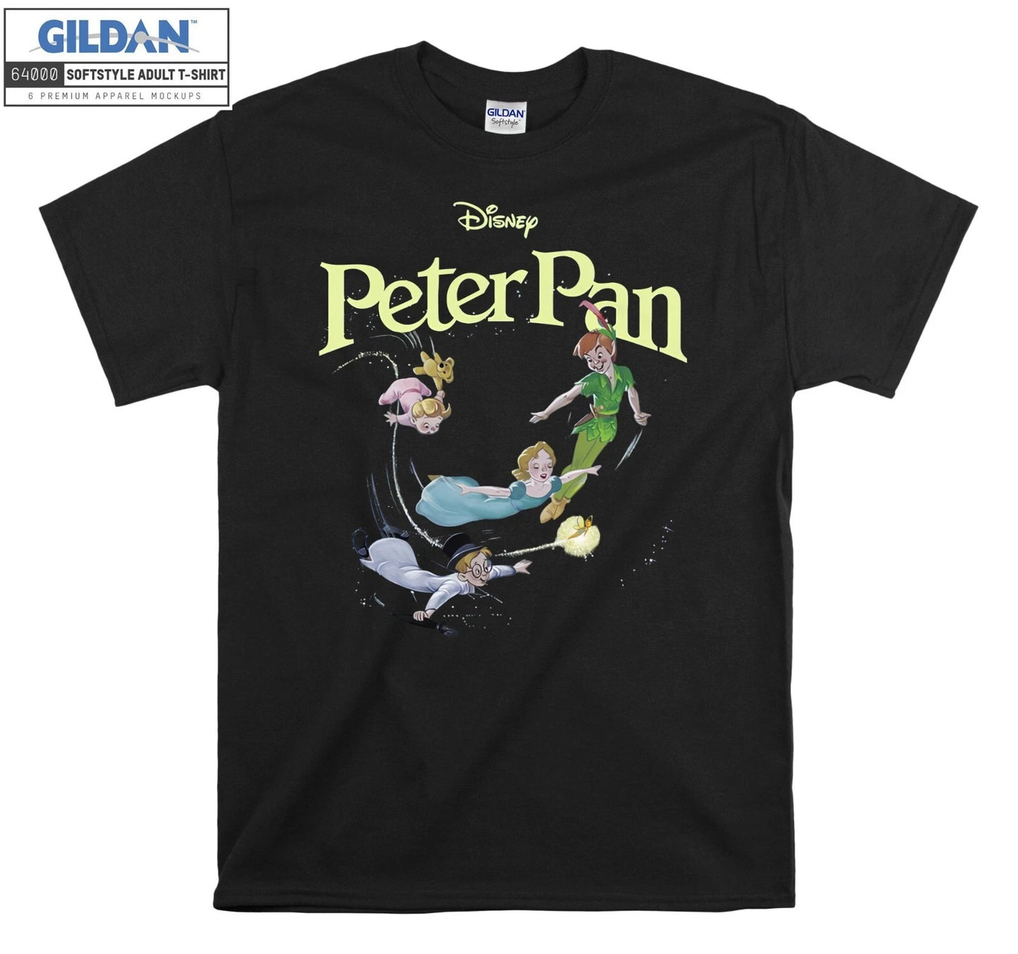 Fly In The Sky Peter Pan Shirt Disney Peter Hoodie Tshirt Men Women Unisex AC319