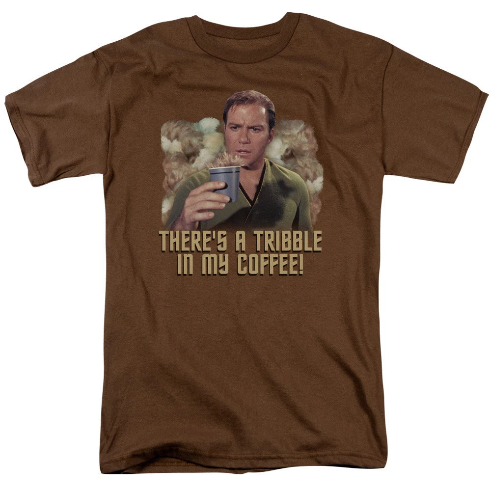Star Trek Coffee Tribble TV Show T-Shirt Sizes S-3X NEW