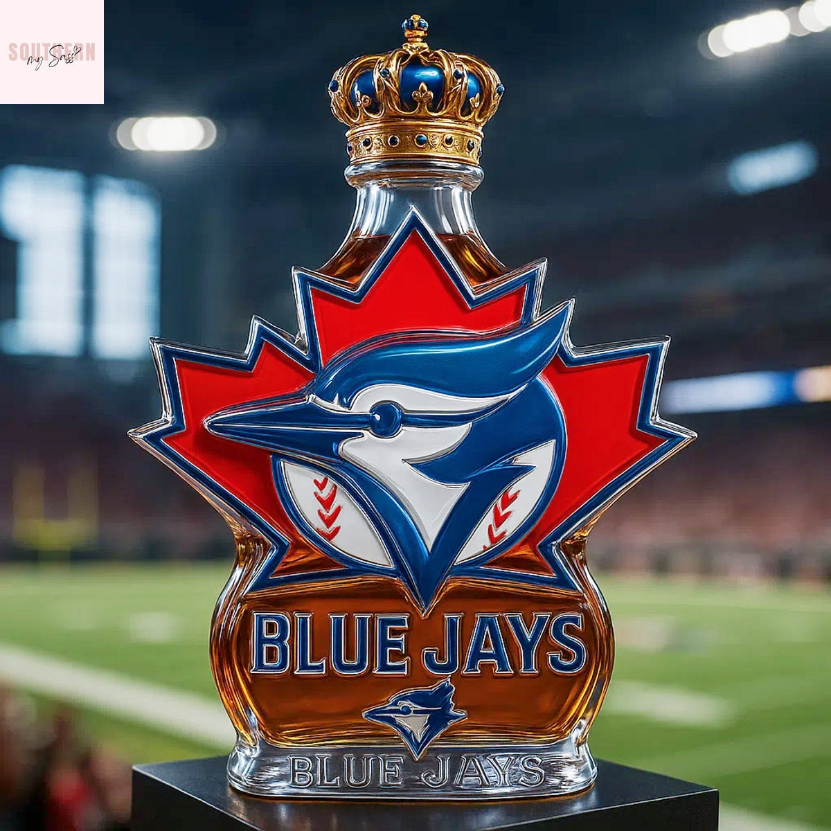 Toronto Blue Jays Champions Whiskey Bottle