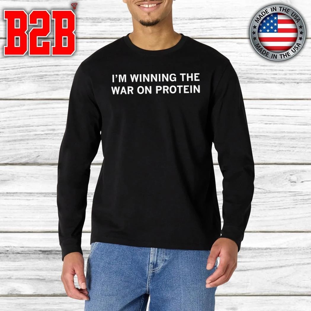War On Protein Muscle Shirt