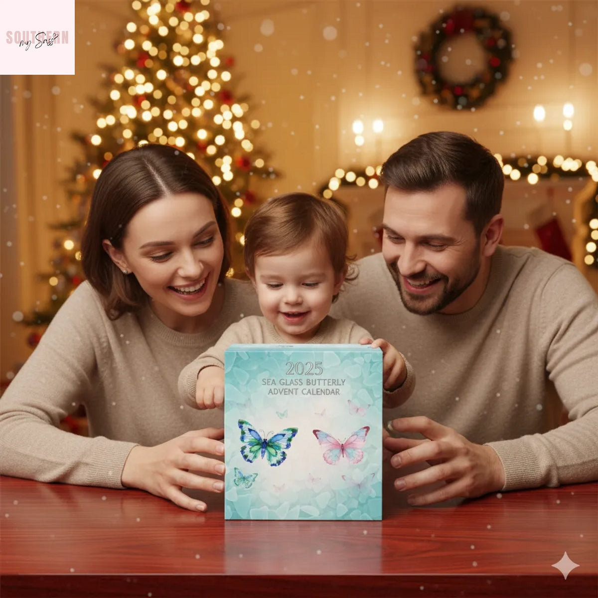 2025 Sea Glass Butterfly Advent Calendar