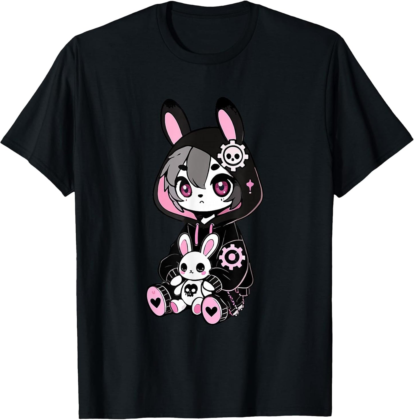 Kawaii Goth Bunny Anime Girl E-Girl Aesthetic Co.