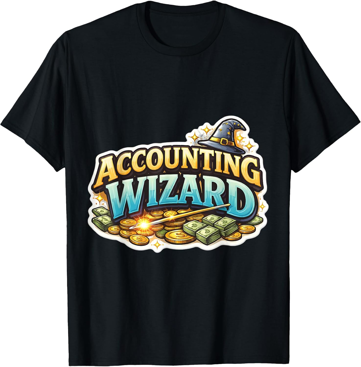 Funny Accounting Wizard Accountant CPA Joke Merch