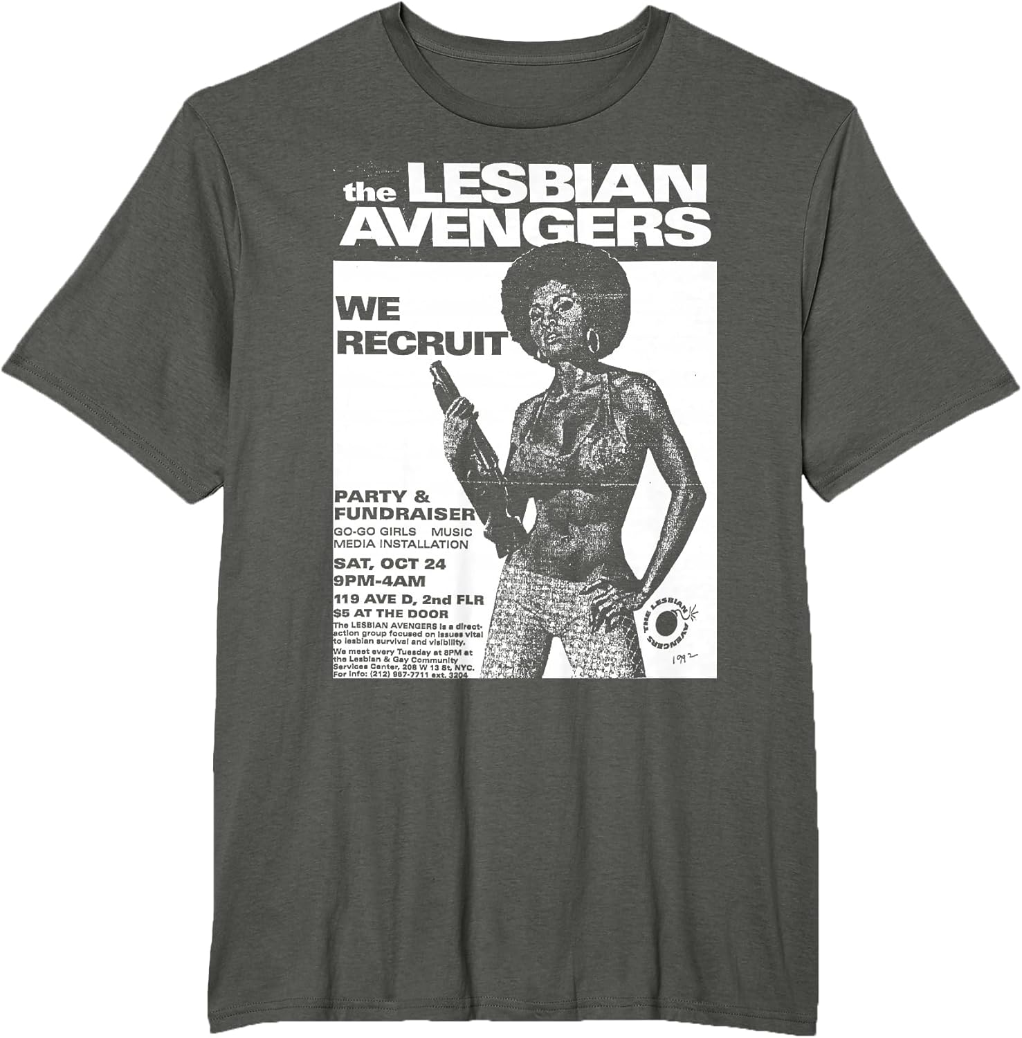 Lesbian Avengers Retro Vintage Lesbian Queer